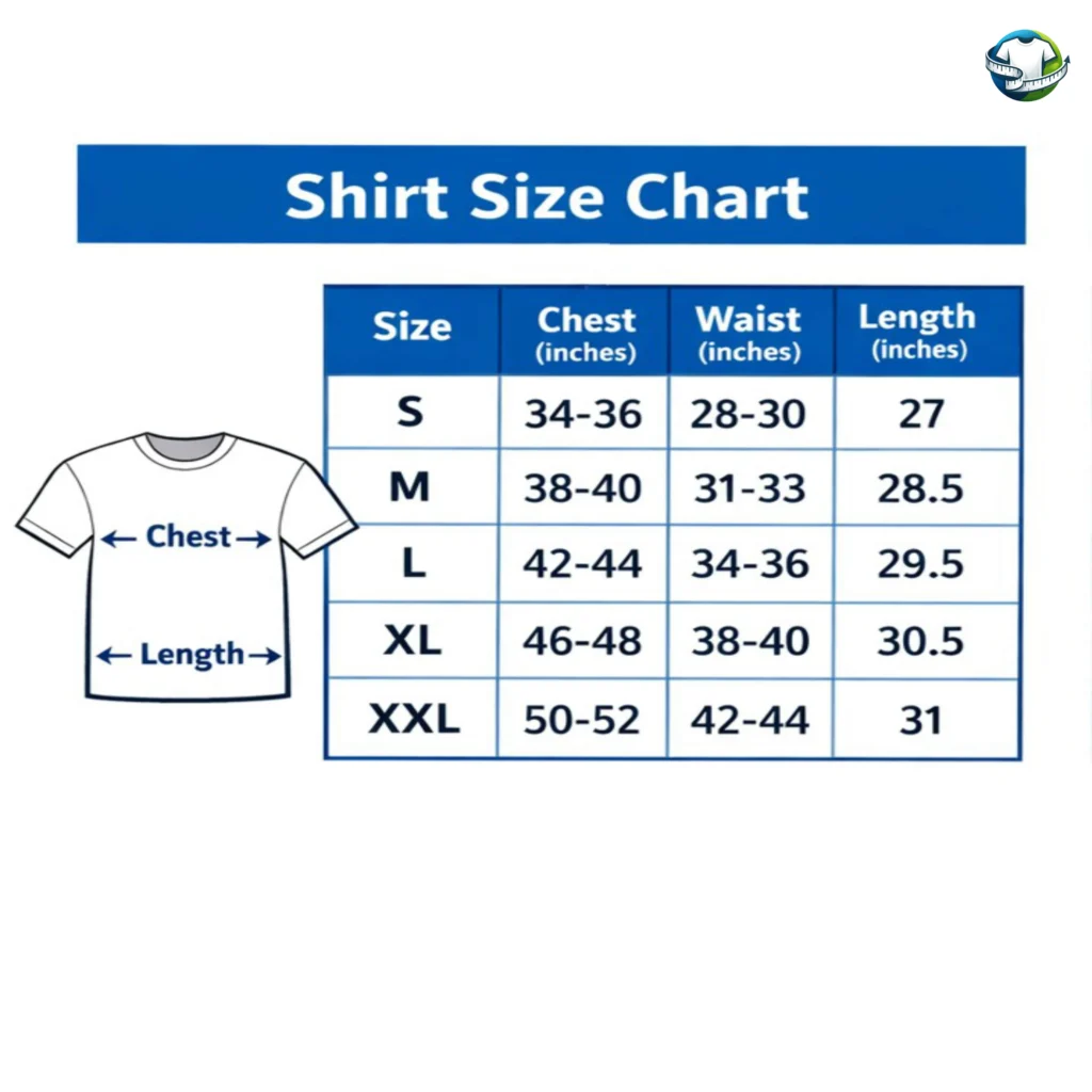 Dress Size Chart